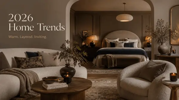 2026 Home Trends: Goodbye Stark White, Hello Big Hugs!,Allison Vega