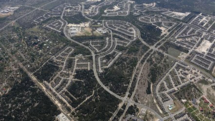 Homes in the Alamo Ranch community in San Antonio, Texas.