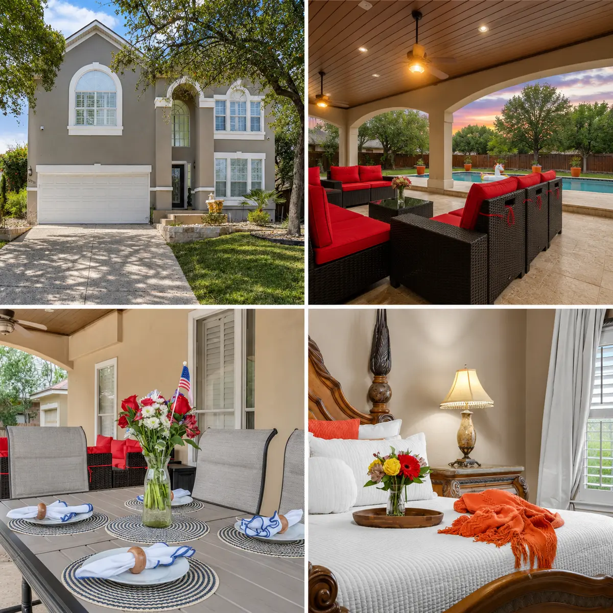 Temporary housing accommodations available for families relocating to San Antonio