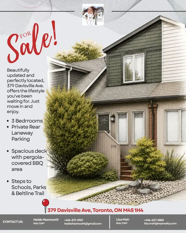 379 Davisville Ave., Toronto, ON M4S 1H4