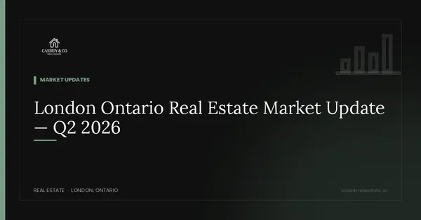 London Ontario Real Estate Market Update — Q2 2026