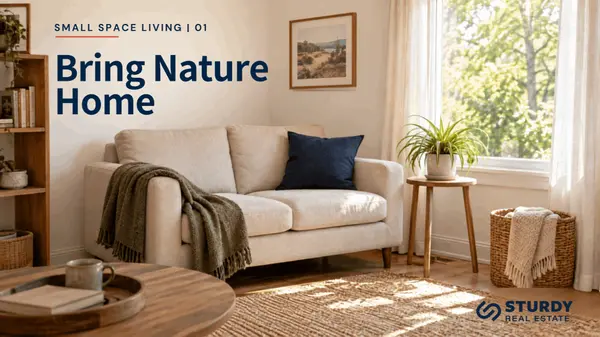 Biophilic Design for Small Spaces Without the Green Thumb,Sturdy Admin