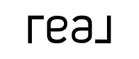 Real Logo Solid White with Black Wordmark