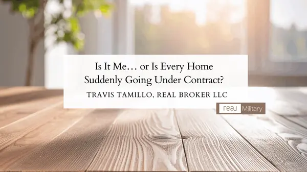 feature image of Is It Me… or Is Every Home Suddenly Going Under Contract?