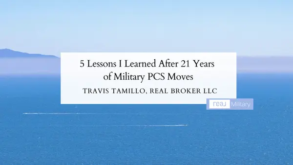 5 Lessons I Learned After 21 Years of Military PCS Moves,Travis Tamillo