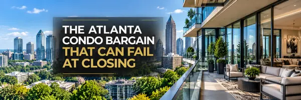The Atlanta Condo Bargain That Can Fail at Closing