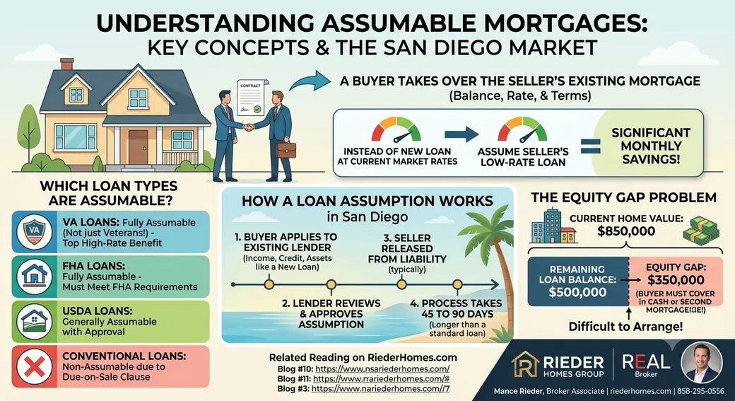What Is an Assumable Mortgage and Are There Any in San Diego?