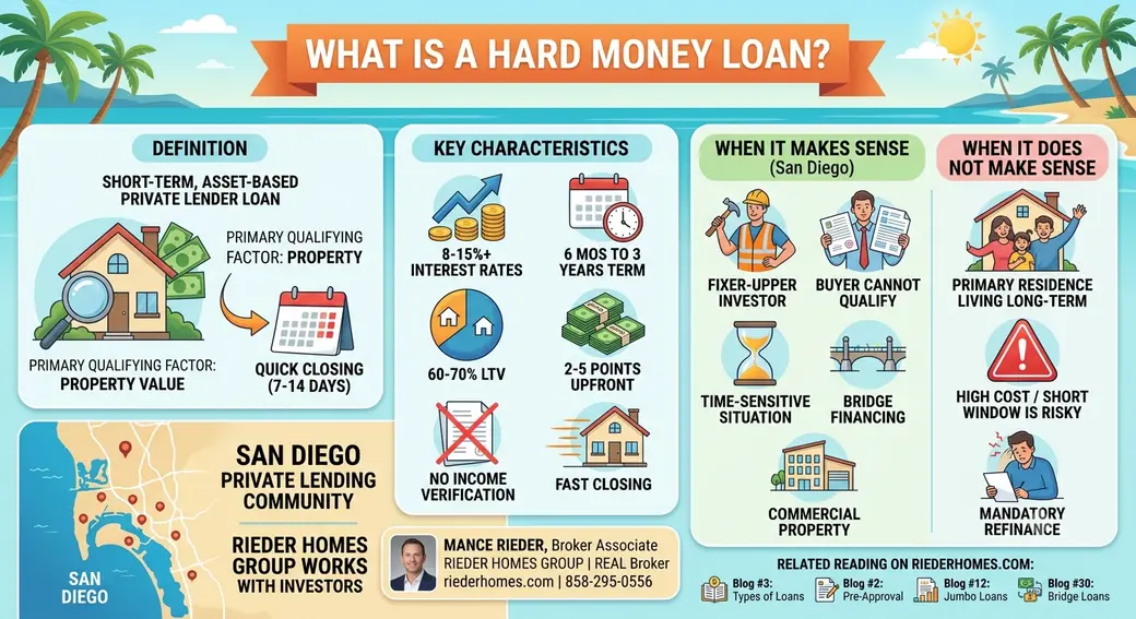 What Is a Hard Money Loan and Should I Use One to Buy a Home in San Diego?