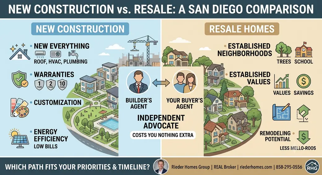 What Are the Pros and Cons of Buying a New Construction Home in San Diego?