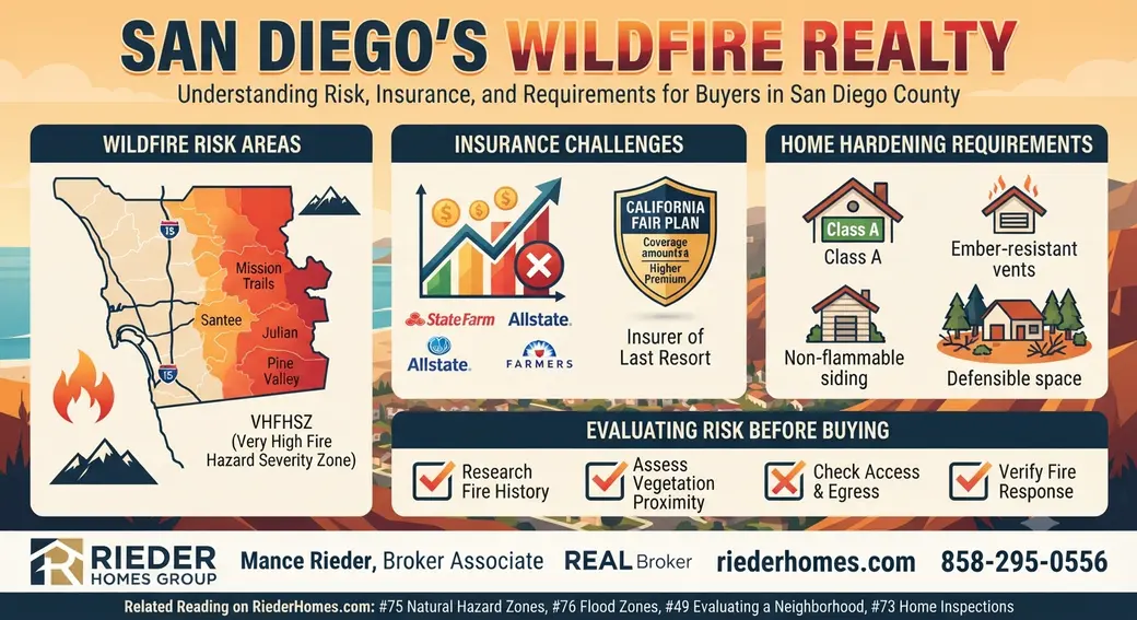 What Is a Wildfire Zone and How Does It Affect Buying a Home in San Diego?
