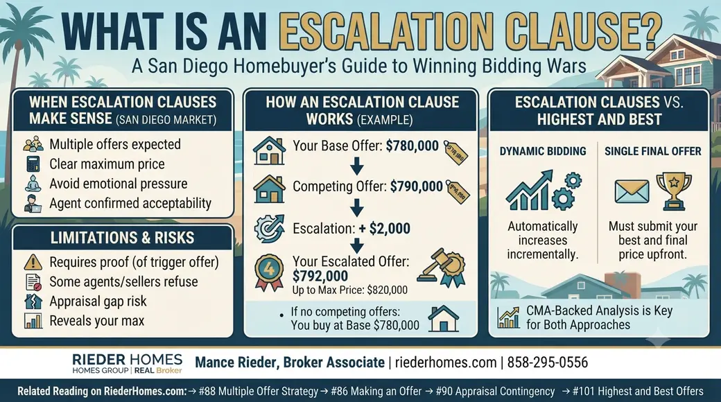 What Is an Escalation Clause and Should I Use One in San Diego?