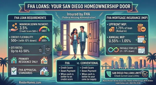 How Does an FHA Loan Work for San Diego Home Buyers?