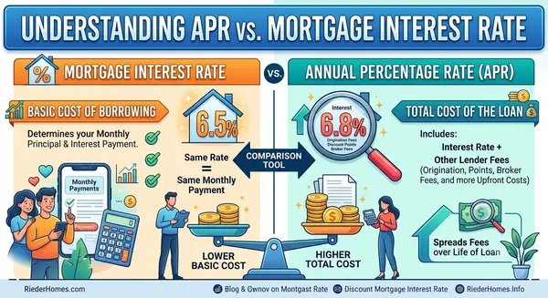 What Is APR and How Is It Different From the Mortgage Interest Rate?,Mance Rieder