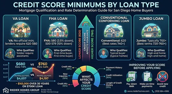 What Credit Score Do I Need to Buy a Home in San Diego?