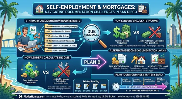 How Do Self-Employed Buyers Get a Mortgage in San Diego?