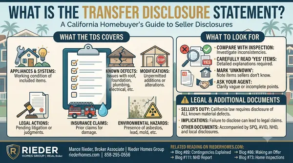 What Is the Transfer Disclosure Statement and Why Does It Matter for San Diego Buyers?