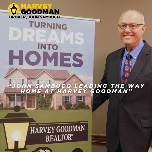 John Sambuco leading the way home at Harvey Goodman