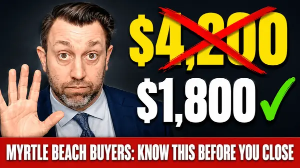 Myrtle Beach Property Tax Mistake That Costs Buyers $2,400+ a Year