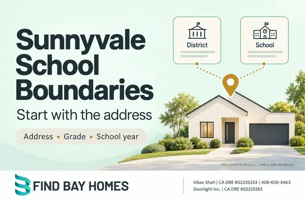 feature image of Sunnyvale School Boundaries: Address Checks Before Buying a Home