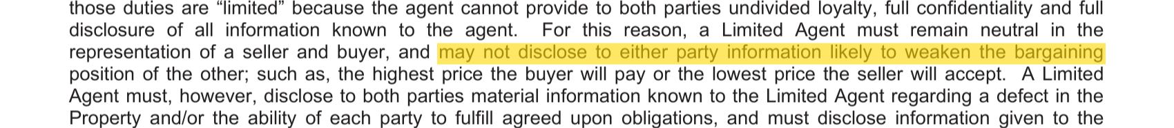 ERS Section 5.1 — fiduciary duties to Seller