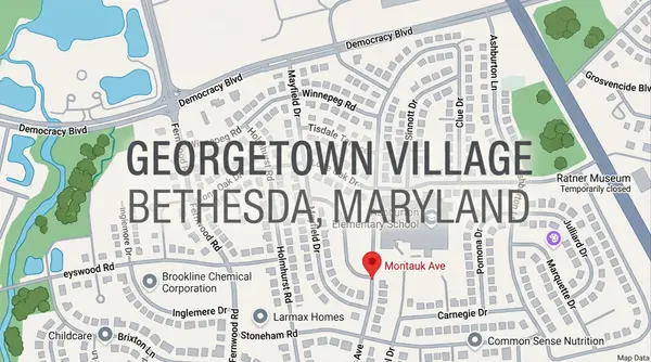 Georgetown Village, Bethesda MD Real Estate: Where the Smallest Houses Cost the Most Per Foot