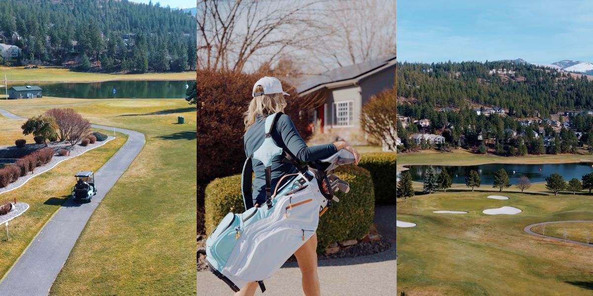 Lynsey Cantlon Golfing in Easter Washington