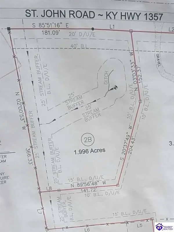 Lot 2B-14153 St John Road, Rineyville, KY 42788