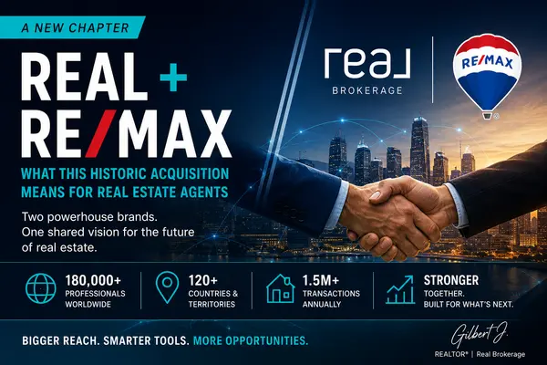 Real + RE/MAX: What This Historic Acquisition Means for Real Estate Agents