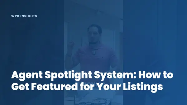 Agent Spotlight System: How to Get Featured for Your Listings,Alan Hernandez