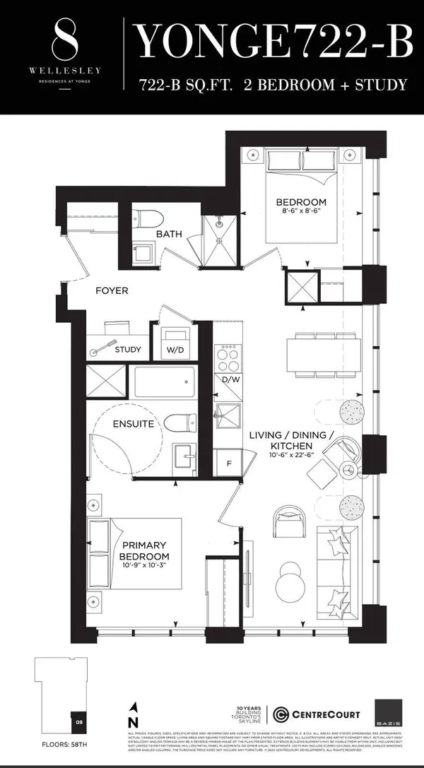 8 Wellesley ST W #5809