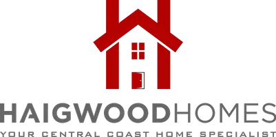 Haigwood Homes Team Logo: a red H that looks like a house