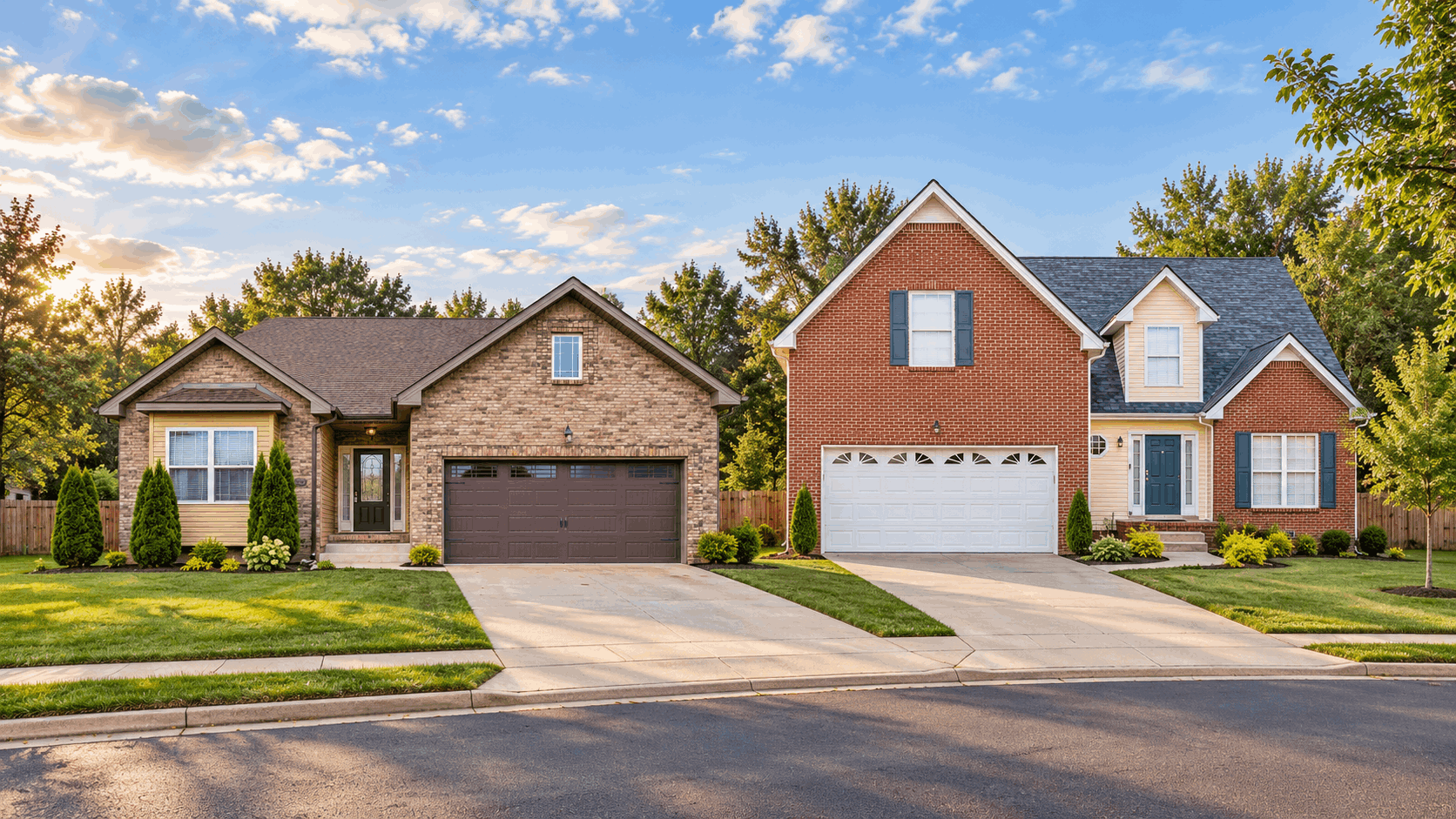 Summerhaven Homes at Golden Hour