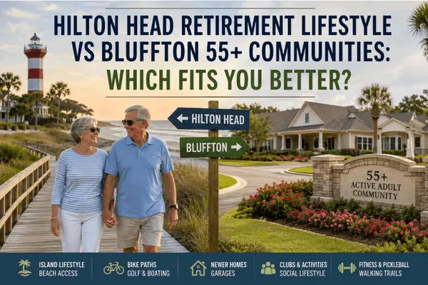 Hilton Head Retirement Lifestyle vs Bluffton 55+ Communities: Which Fits You Better?,Joel Androna