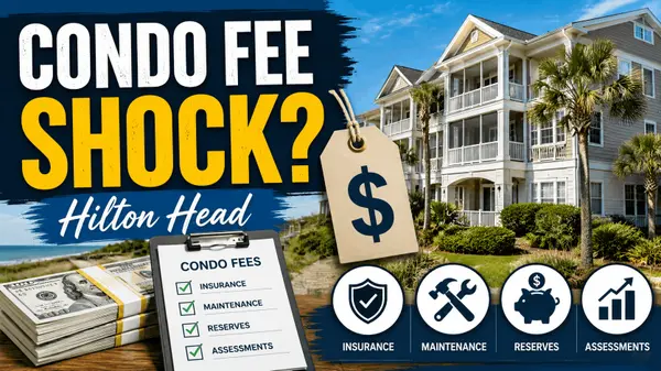 feature image of Why Hilton Head Condo Fees Shock Some Buyers