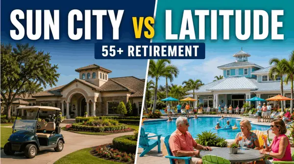 feature image of Sun City vs Latitude Margaritaville: What Retirees Are Really Comparing