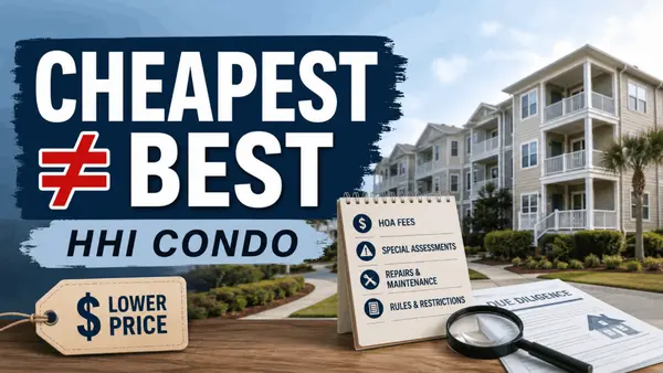 Why the Cheapest Hilton Head Condo Is Not Always the Best Deal