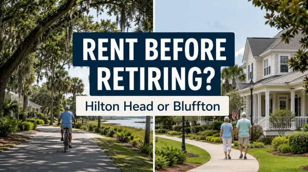 Should You Rent for a Season Before Retiring to Hilton Head or Bluffton?,Joel Androna