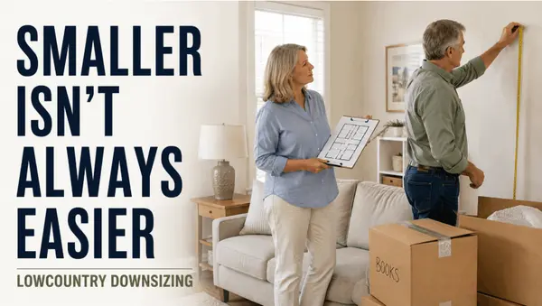 Downsizing to the Lowcountry: Why Less Square Footage Does Not Always Mean an Easier Move,Joel Androna