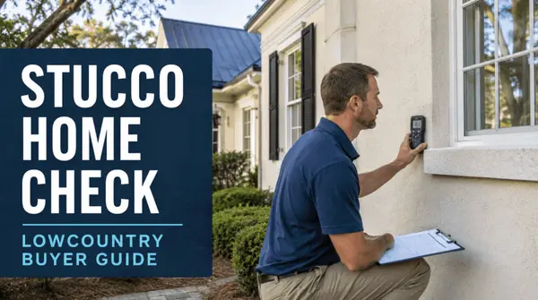 Buying a Stucco Home in the Lowcountry: What Buyers Should Investigate