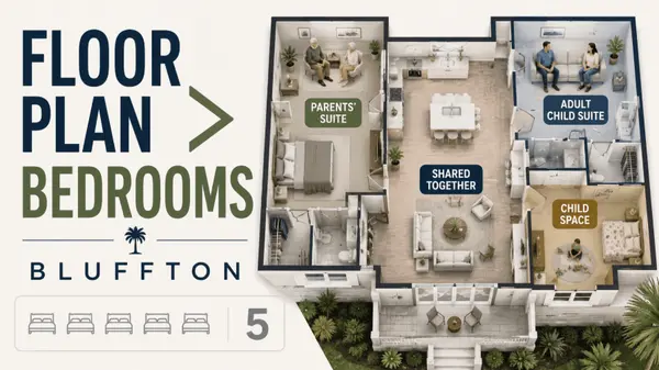 feature image of Multigenerational Living in Bluffton: The Floor Plan Matters More Than the Bedroom Count