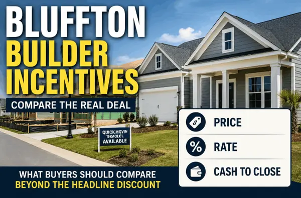 Builder Incentives in Bluffton: What Buyers Should Compare Beyond the Headline Discount