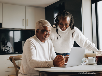 Aging in place. Couple planning together