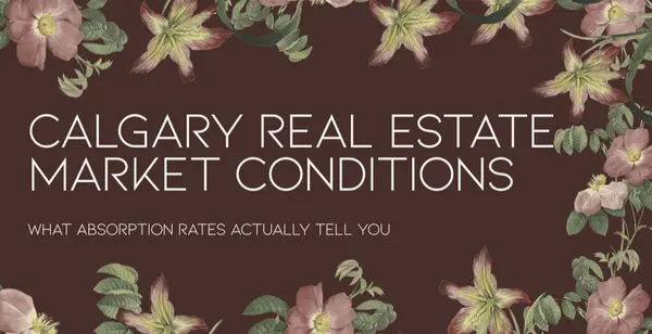 Calgary Real Estate Market Conditions: What Absorption Rates Actually Tell You
