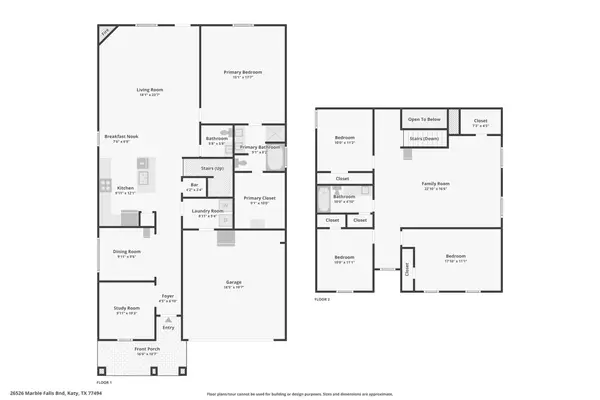 26526 Marble Falls BND, Katy, TX 77494