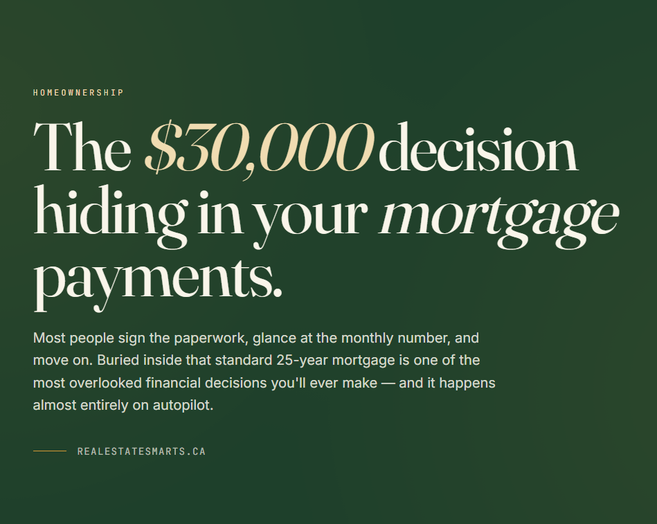 The $30,000 decision hiding in your mortgage payments