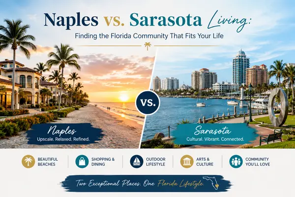 Naples vs. Sarasota Living: Finding the Florida Community That Fits Your Life