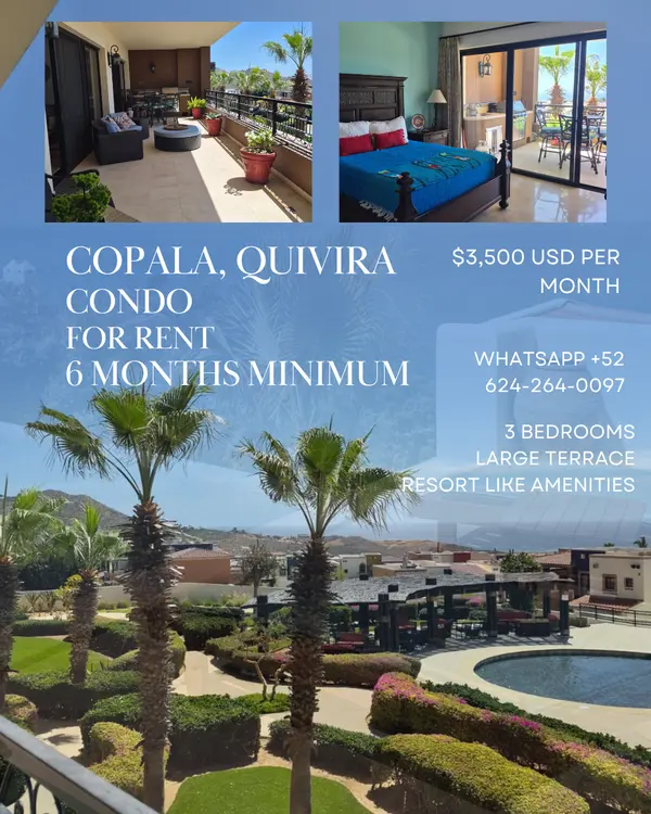 Copala Quivira Cabo San Lucas BCS Mexico