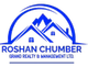 Luxury real estate logo- Roshan Chumber - Made with PosterMyWall