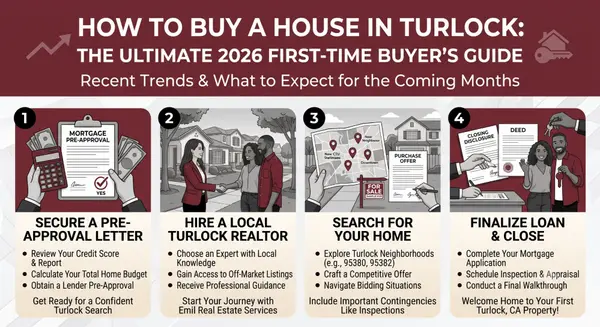 How to Buy a House in Turlock (Complete Guide for First-Time Buyers)