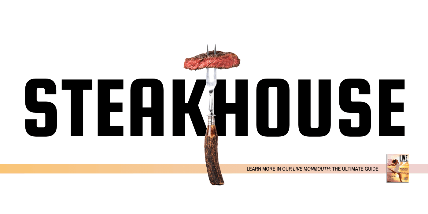 Steak on a fork